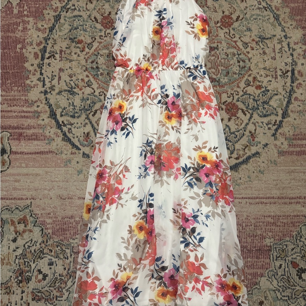 NWT Robbie bee floral maxi dress size 10P
